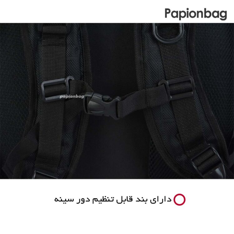 کوله پشتی لپ تاپ مشکی آنتلر antler کد507 - Image 9
