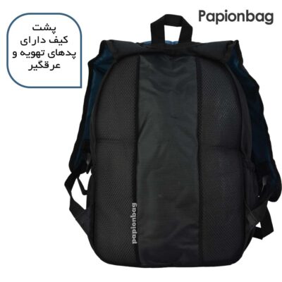 کوله پشتی برزنتی جمع و جور بنتون کد495 2 کوله مدرسه کد 495