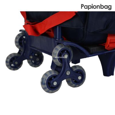 کیف مدرسه پسرانه خارجی کاپیتان آمریکا کد484 6 چرخ های کوله کد 484