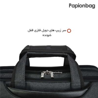 سرزیپ های دوبل قفل شوند کیف کد 565