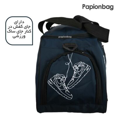 ساک ورزشی و باشگاهی nike کد593 دارای جای کفش 3 جای کفش ساک ورزشی کد 593