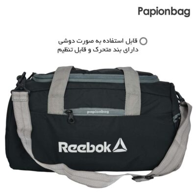 ساک ورزشی و باشگاهی ریبوک reebok کد594 2 بند شانه ای ساک ورزشی کد 594