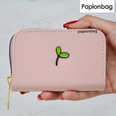 جاکارتی خاص دخترانه طرح برگ کد575 9 Leaf design wallet575 14