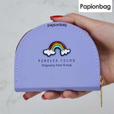 جاکارتی دخترانه طرح رنگین کمان کد577 12 Rainbow card holder577 2