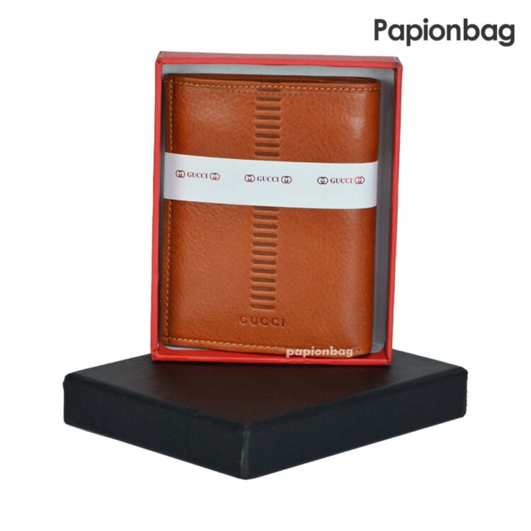 کیف پول مردانه چرم طبیعی گوچی کد663 - Image 6
