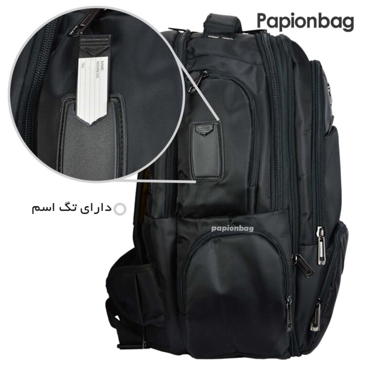 کوله پشتی لپ تاپ با قابلیت افزایش حجم کد621 - Image 14