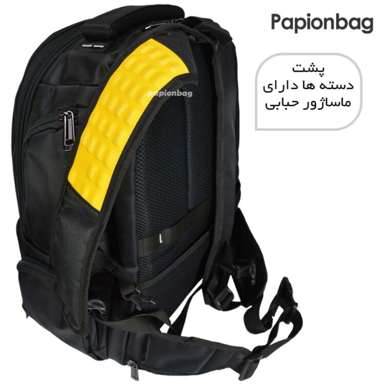 دسته ها دارای ماساژور کوله پشتی لپ تاپ کد 621