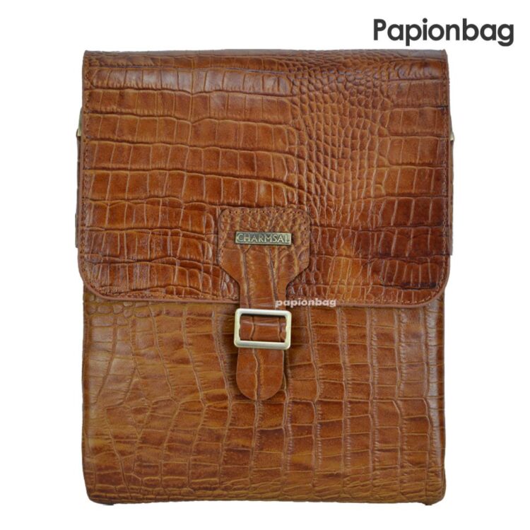 کیف دوشی چرم طبیعی برند چرمسال کد670 - Image 4
