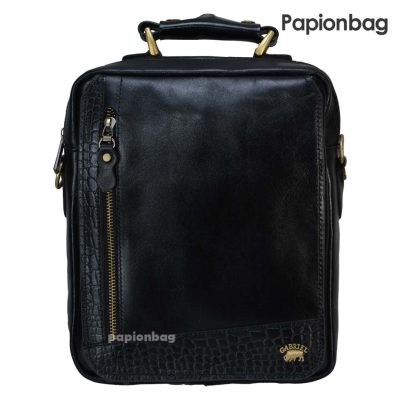 کیف دوشی مردانه چرم طبیعی تبریز کد646