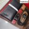 ست 3تیکه چرم طبیعی مردانه (کیف پول، کمربند، سرکلیدی) کد731 - Image 18