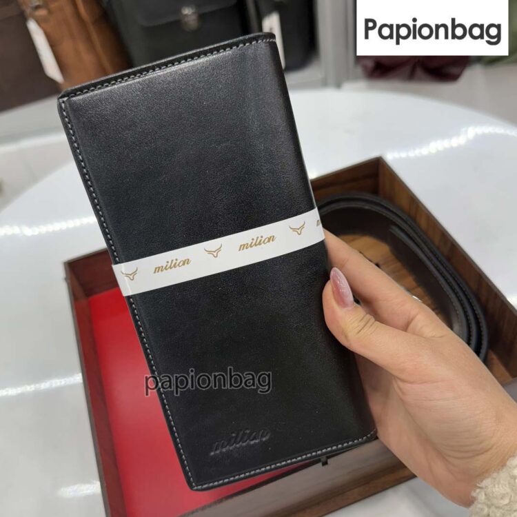 ست 3تیکه چرم طبیعی مردانه (کیف پول، کمربند، سرکلیدی) کد731 - Image 23