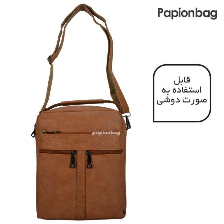 کیف دوشی سررسیدی مردانه و زنانه برند آراز کد 738 - Image 10