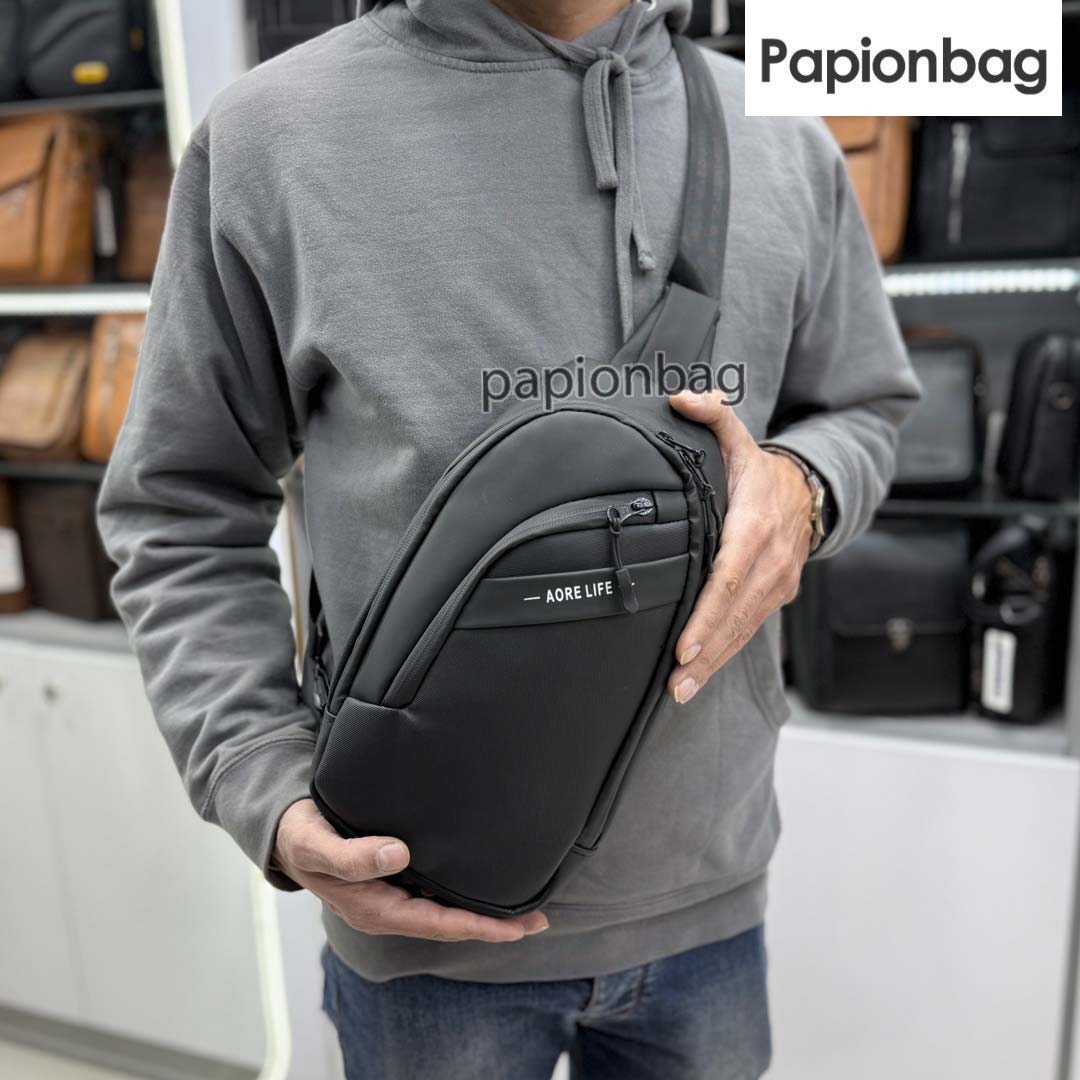 Mens canvas crossbody bag743 4