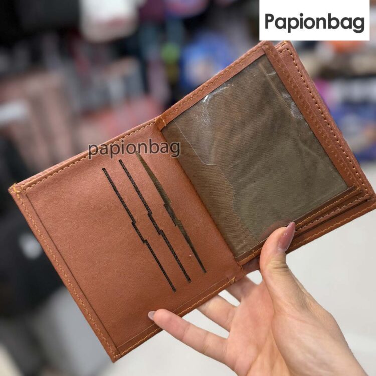 کیف پول جیبی مردانه تمام چرم مصنوعی کد 746 - Image 9
