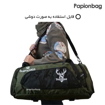 ساک کوله شو ورزشی باشگاهی اعلا کد815 2 ساک ورزشی کد 815 به صورت دوشی