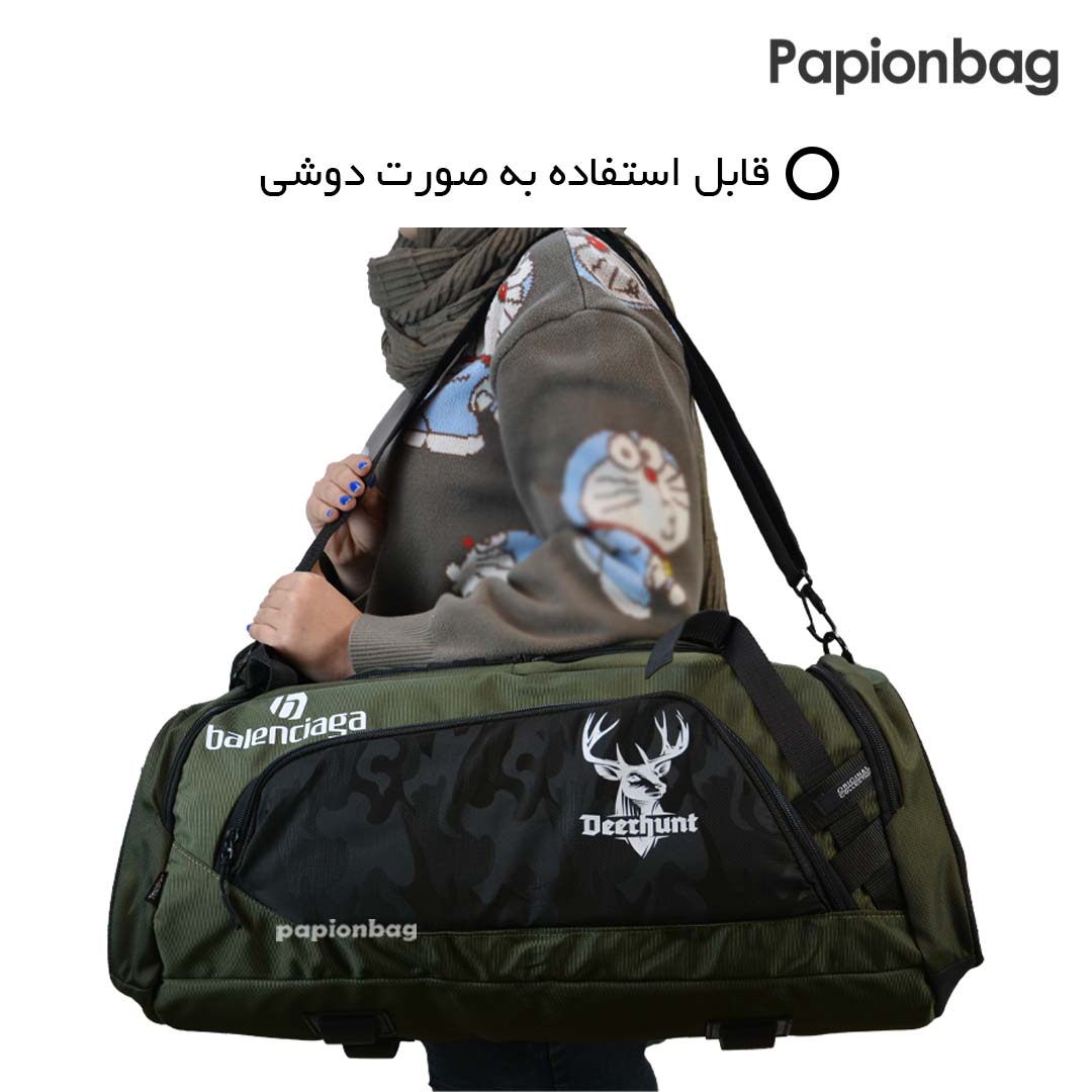 ساک ورزشی کد 815 به صورت دوشی