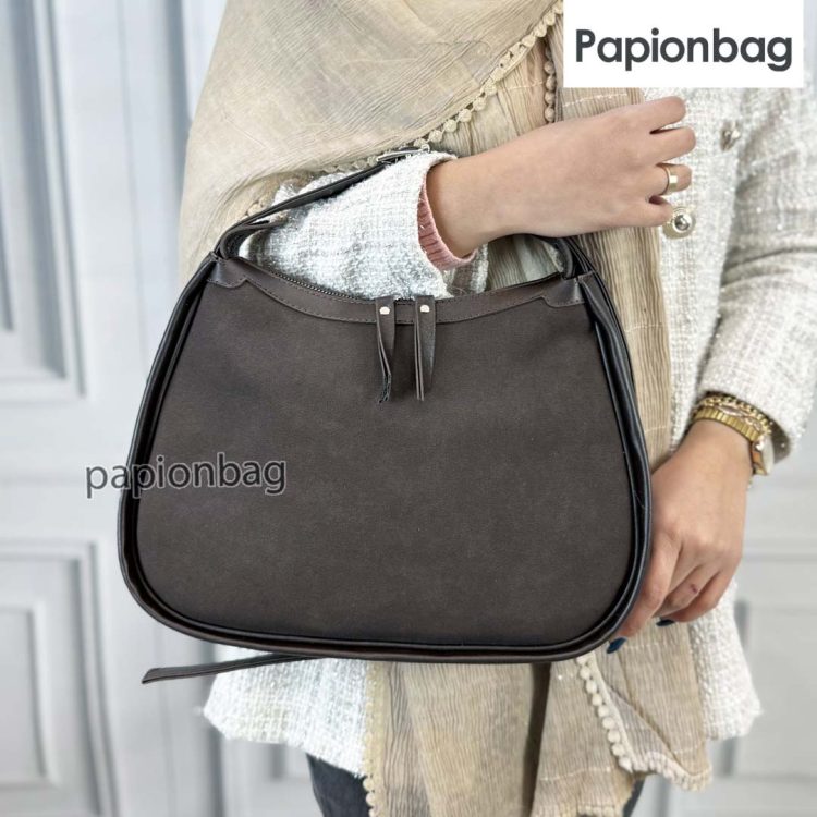 کیف دستی و دوشی مخمل دخترانه ترند کد807 - Image 7