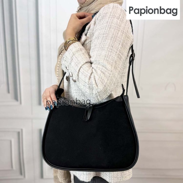 کیف دستی و دوشی مخمل دخترانه ترند کد807 - Image 13