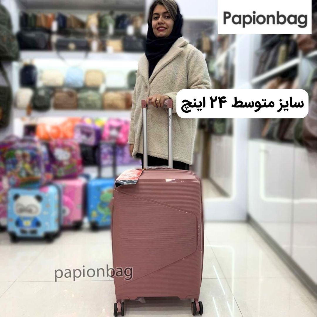 سایز متوسط چمدان مونزا کد 789