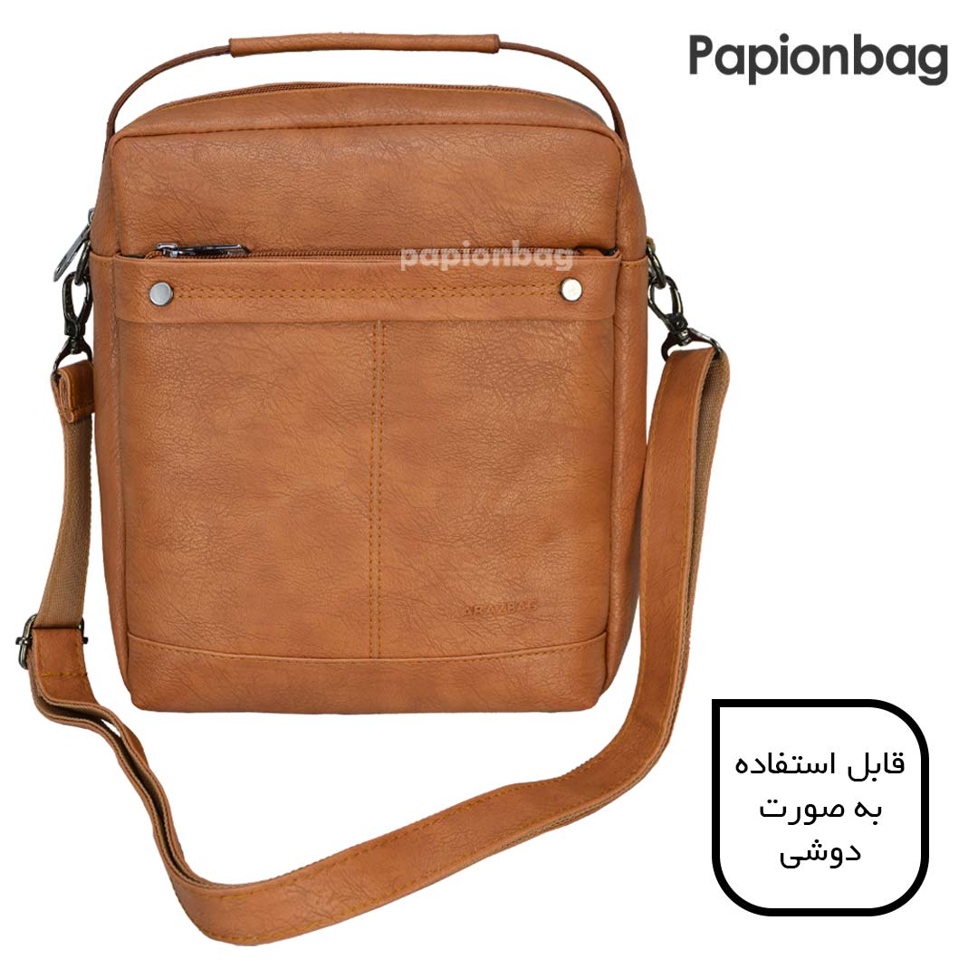 قابلاستفاده به صورت دوشی کیف چرم کد 891
