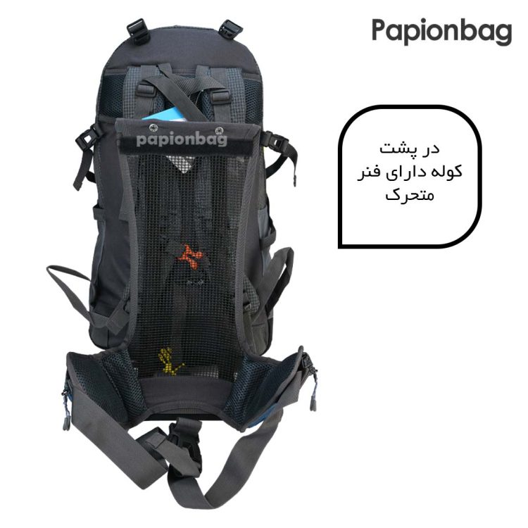 کوله کوهنوردی 50 لیتری فنردار حرفه ای وارداتی برند کلمبیا colombia کد872 - Image 9