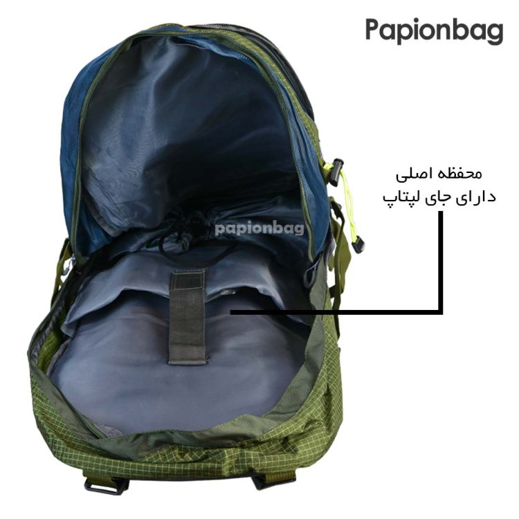 نمای داخلی کوله کوهنوردی کد 872