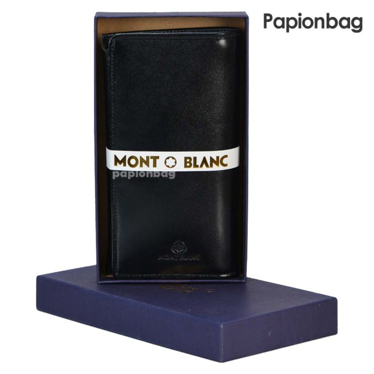 کیف پول چرم طبیعی اعلاء برند مونت بلانک(Mont Blanc) کد853 - Image 2