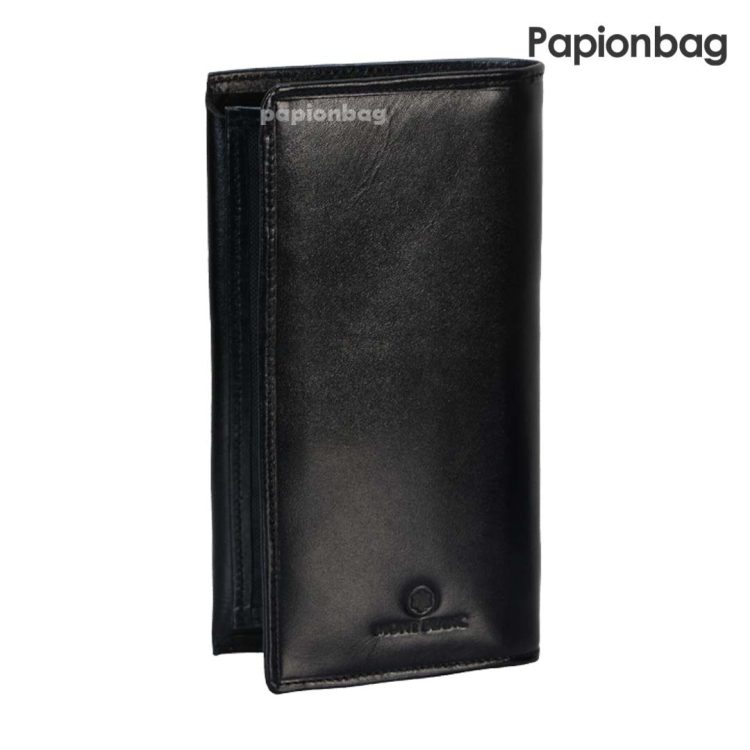 کیف پول چرم طبیعی اعلاء برند مونت بلانک(Mont Blanc) کد853 - Image 3