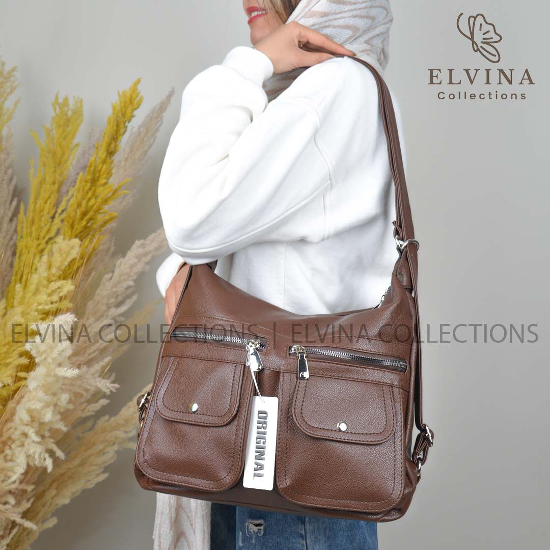 Womens 2 function student bag 839 23