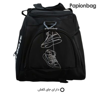 ساک کوله شو ورزشی باشگاهی اعلاء JUST DO IT کد831 4 محفظه کفش ساک ورزشی کد 831