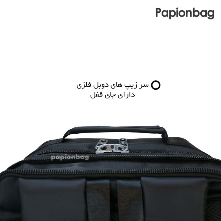 سرزیپ های دوبل کوله لپتاپی کد 826