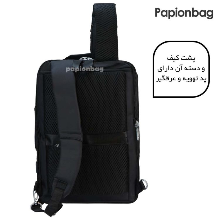 کوله لپ تاپی وارداتی با قابلیت افزایش حجم ZARIN اعلاء کد826 - Image 6