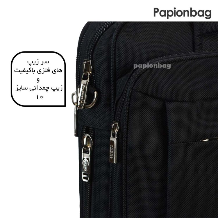 کیف اداری دانشجویی لپ تاپ برزنتی وارداتی کد830 - Image 7