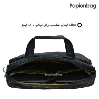 محافظ لپ تاپ کیف لپ تاپی برزنتی کد 830