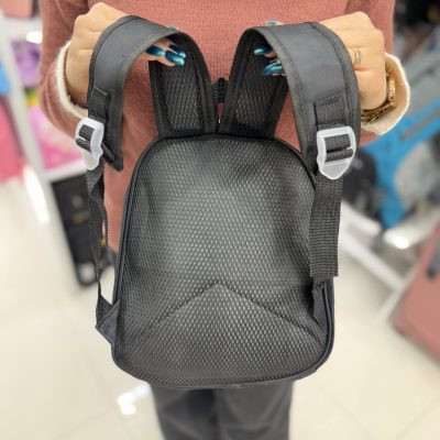 پشت کیف و دسته ها دارای پد عرقگیر کوله مهد کودک کد 869