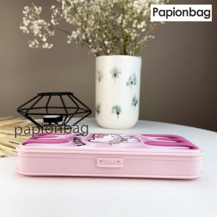 جامدادی دوطبقه طرح کیتی با اشکال هندسی کد915 - Image 2