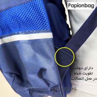 محل اتصالات دارای دوخت تقویت شده کیف مدرسه طرح فضانورد کد 899