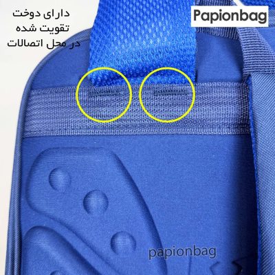 محل اتصالات دارای دوخت تقویت شده کیف مدرسه طرح فضانورد کد 899