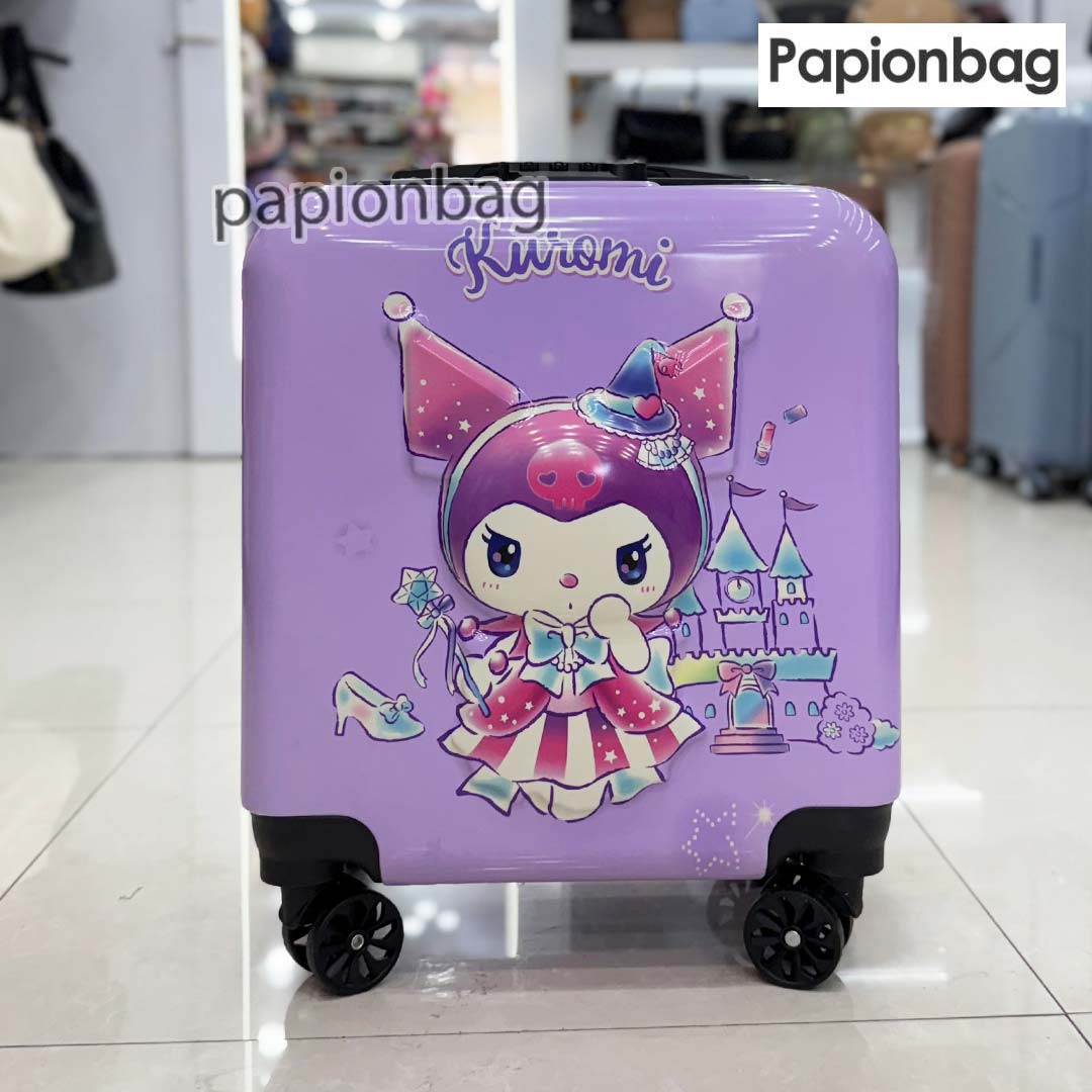 Fancy and imported chrome childrens suitcase980 3