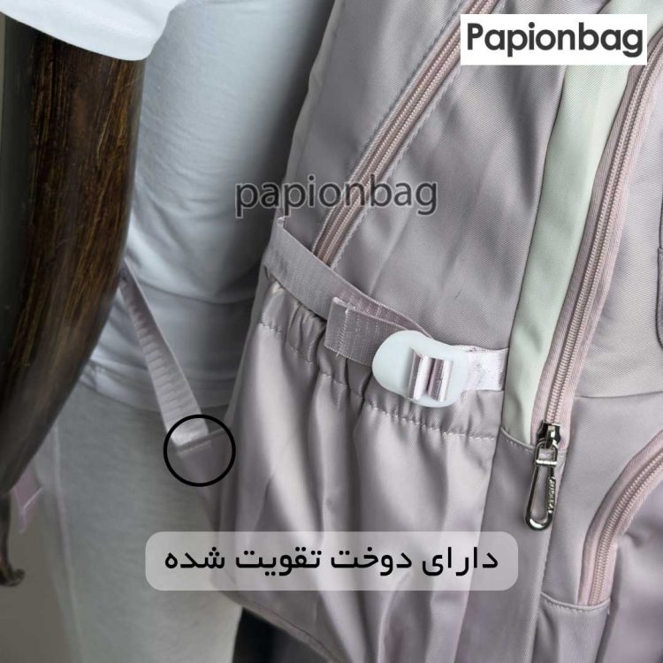 کوله پشتی وارداتی فانتزی باکیفیت+ آویز کد991 - Image 14