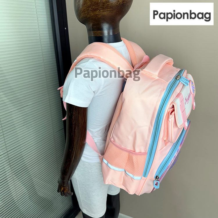 کیف مدرسه کرومی وارداتی آکواریومی کد969 - Image 8