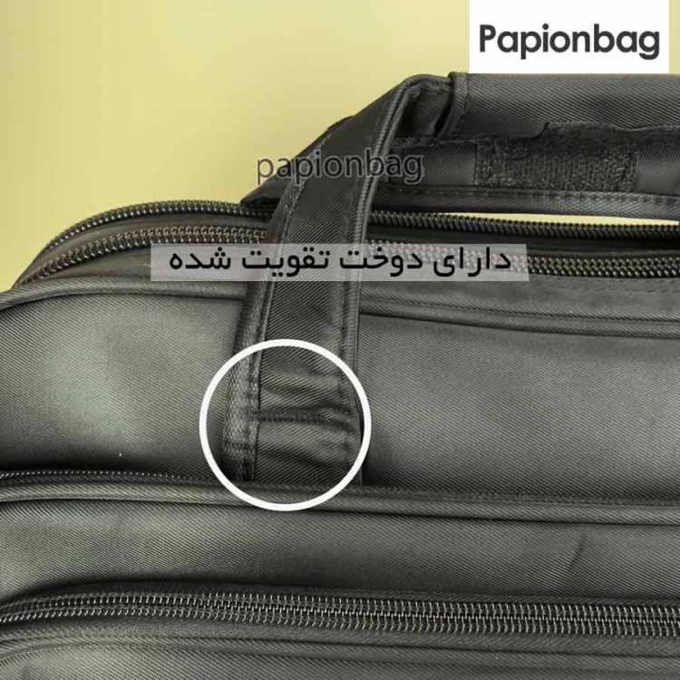 کیف اداری دانشجویی لپ تاپ برزنتی وارداتی کد360+ ویدیو - Image 15