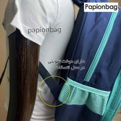 کیف مدرسه دایناسور + آویز کیف پول کد950 4 کیف مدرسه دایناسوری کد 950
