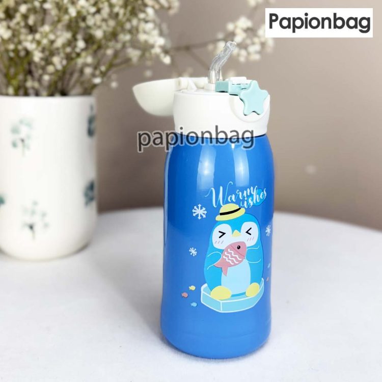 فلاسک استیل وارداتی دخترانه و پسرانه کد994 کاوردار - Image 4