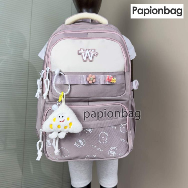 کیف مدرسه فانتزی وارداتی+ آویز کد989 - Image 3