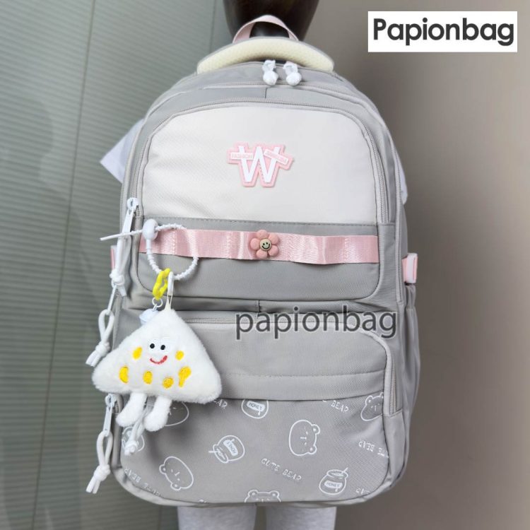 کیف مدرسه فانتزی وارداتی+ آویز کد989 - Image 5