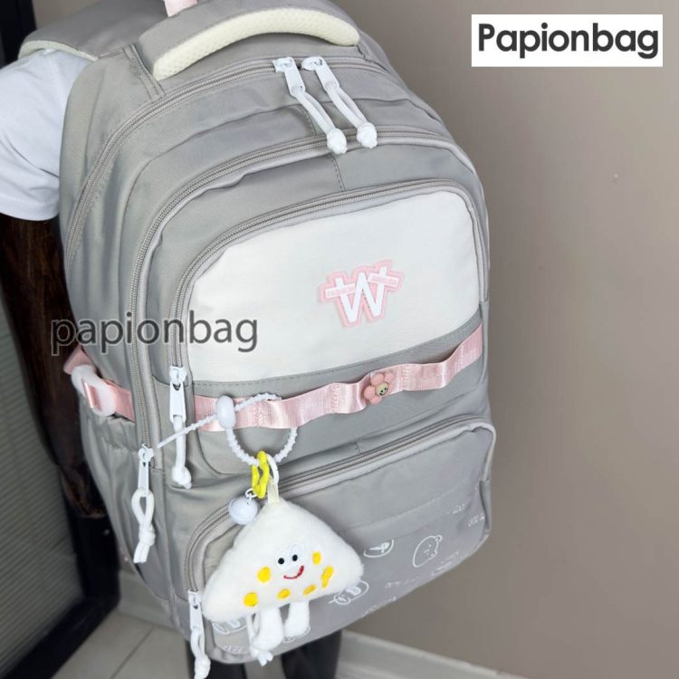 کیف مدرسه فانتزی وارداتی+ آویز کد989 - Image 6
