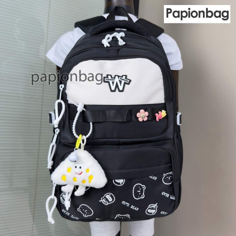 کیف مدرسه فانتزی وارداتی+ آویز کد989 - Image 7