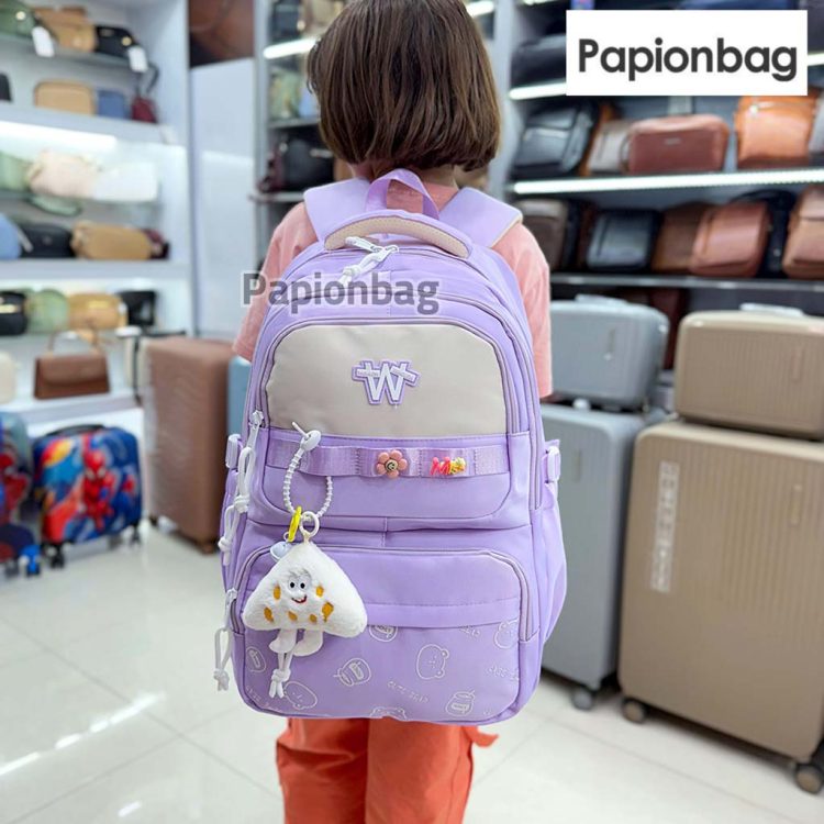 کیف مدرسه فانتزی وارداتی+ آویز کد989 - Image 2