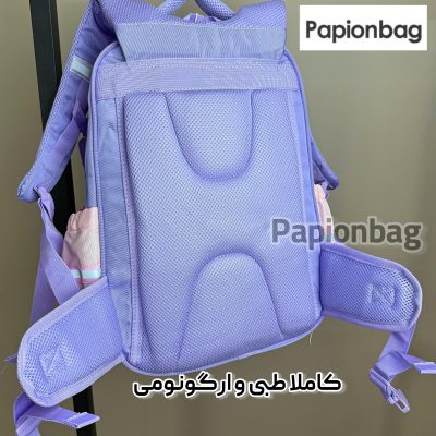 کیف مدرسه فانتزی برزنتی اسپرت اعلاء کد968 4 پشتی کاملا طبی و ارگونومیک کیف مدرسه دخترانه فانتزری کد 968